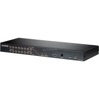 16Port 2-console Cat5e/6 KVM Switch, KVM-Switch