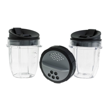 300ml Becher mit To Go- und Shakerdeckel (Doppelpack)