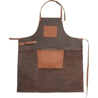 Büffelleder-Schürze mit Nackenschlaufe