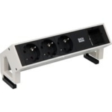 DESK 2 902.200, 2-fach Steckdosenleiste