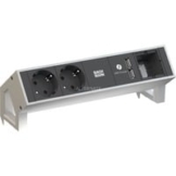DESK 2 902.228, 2-fach Steckdosenleiste