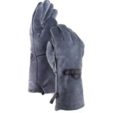 Feste Leder-Grillhandschuhe