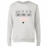 GLOSSYBOX  Wake Me Up On Christmas Day  Weihnachtspullover - Weiß - L - Weiß