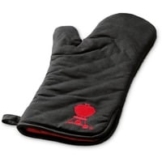 Grillhandschuh 6472, schwarz mit rotem Kettle, Handschuhe