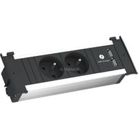 KAPSA 927.001, 2x Schutzkontakt-Steckdose, 2x USB
