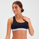 MP Damen Essentials Bralette - Schwarz (2er-Pack) - XS
