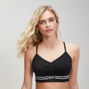 MP Damen Essentials Seamless Bralette - Schwarz - XXL