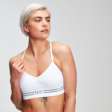 MP Damen Essentials Seamless Bralette - Weiß - M