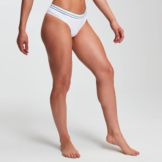 MP Damen Essentials Seamless Tanga - Weiß - M