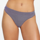 MP Women's Composure Seamless Thong - Smokey Purple - L