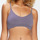 MP Women's Composure Seamless V-Neck Bralette - Smokey Purple - L