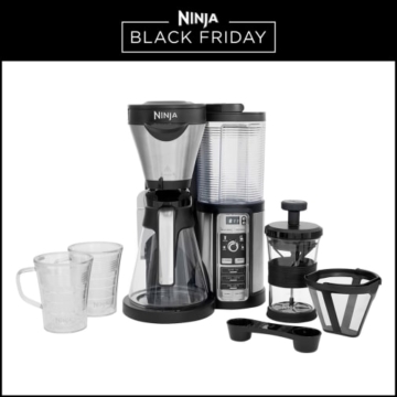 Ninja Coffee Bar Auto-iQ Kaffeemaschine mit Glaskanne CF060EU