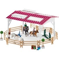 Reitschule mit Reiterinnen und Pferden, Spielfigur