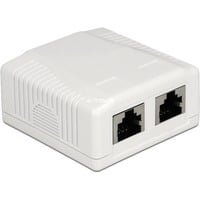 RJ-45-Dose 2 Port Cat.6A LSA, Modul