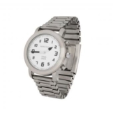 Sprechende Armbanduhr mit Touch-Funktion Senso Unico Metallzugarmband