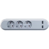 USB SMART 381.801, 3-fach Steckdosenleiste