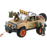 Wild Life Geländewagen mit Seilwinde, Spielfigur
