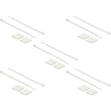 Befestigungssockel 28 x 28 mm mit Kabelbinder L 300 x B 3,4 mm