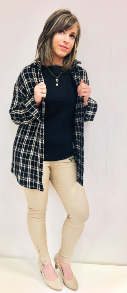 Freequent Oversize Blusenjacke Deca