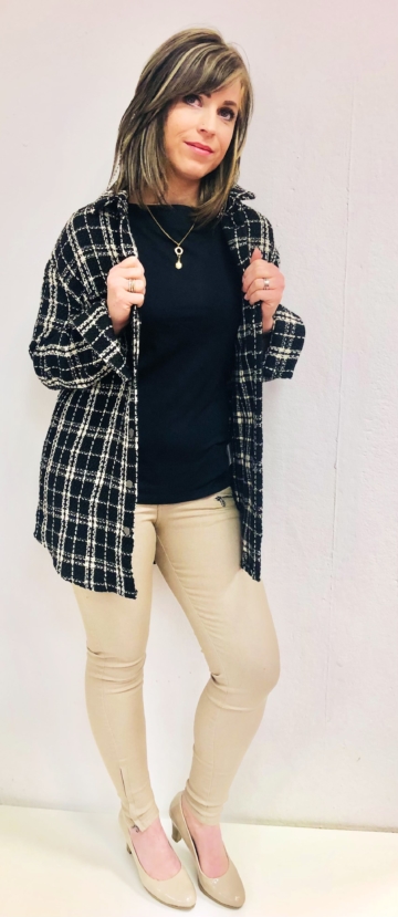Freequent Oversize Blusenjacke Deca