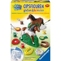 Gipsfiguren gießen & bemalen: Pferd, Basteln