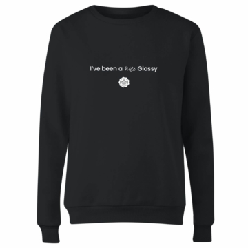 GLOSSYBOX  I've Been A Nice Glossy  Weihnachtspullover - Schwarz - 3XL - Schwarz