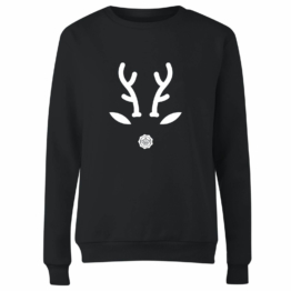GLOSSYBOX Rentier-Weihnachtspullover - Schwarz - 4XL