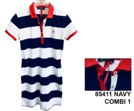 Lisa Campione Kleid Navy Sports