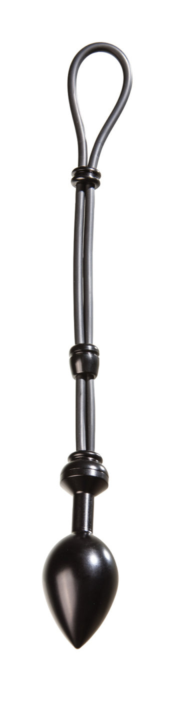 MALESATION Cock-Grip mit Alu-Plug gross, schwarz