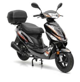 Nova Motors Energy 50 schwarz-orange 25km/h mit Topcase