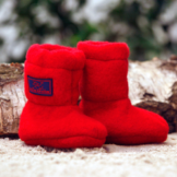 PICKAPOOH Baby Stiefelchen reiner Bio-Wollfleece