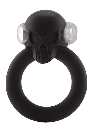 Shadow Skull Cockring- Black