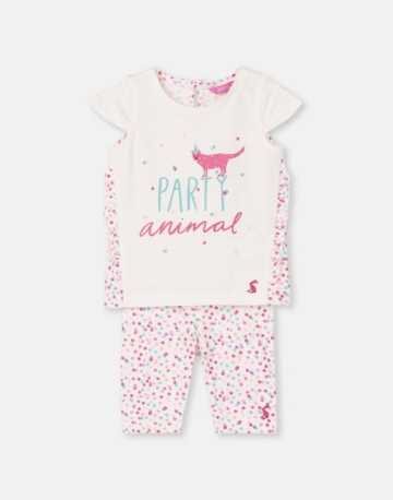 Tom Joule Uncategorised 204669   Frill Top And Leggings Set  -