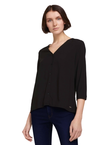 Tom Tailor Denim Bluse Vneck