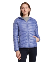 Tom Tailor Denim Jacke Light Puffer blau