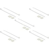 Befestigungssockel 20 x 20 mm mit Kabelbinder L 100 x B 2,5 mm