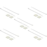 Befestigungssockel 25 x 25 mm mit Kabelbinder L 150 x B 3,6 mm