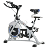 HOMCOM Fahrradtrainer 124 cm x 50 cm x 111 cm