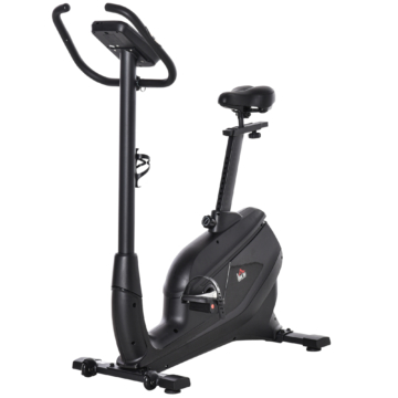 HOMCOM Heimtrainer Fahrradtrainer mit LCD Monitor