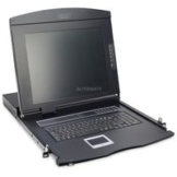 19" KVM Konsole 17"TFT 8p Cat5, KVM-Switch