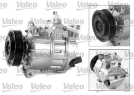 Kompressor, Klimaanlage 'NEW ORIGINAL PART' | Valeo, Ergänzungsartikel/Ergänzende Info 2: mit PAG-Kompressoröl, Inhalt: 120 ml Kältemittel: R 134a