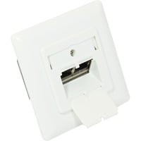 Unterputz-Netzwerkdose Cat. 6, 2xRJ45, Wanddose
