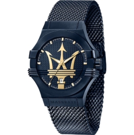 Maserati, Herrenuhr "blue Edition Potenza R8853108008" in blau, Uhren für Herren