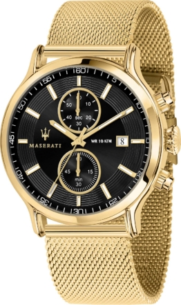 Maserati, Herrenuhr "chronograph Epoca R8873618007" in gold, Uhren für Herren