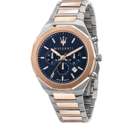 Maserati, Herrenuhr "chronograph Stile 45 Mm R8873642002" in bunt, Uhren für Herren