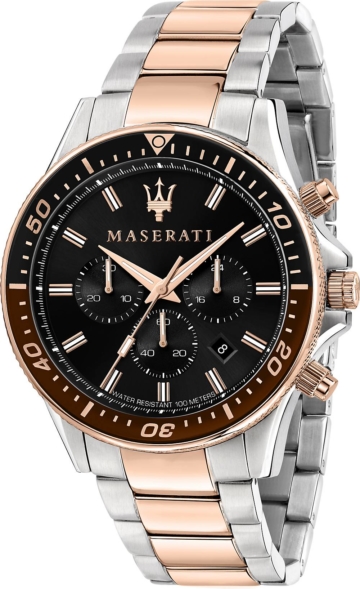 Maserati, Herrenuhr "chronograph Sfida R8873640009" in bunt, Uhren für Herren