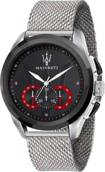 Maserati, Herrenuhr "chronograph Traguardo R8873612005" in silber, Uhren für Herren