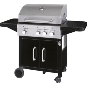 ProfiCook Gasgrill PC-GG 1219 Gasgrill 3+1 Heizzonen