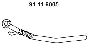Abgasrohr | Eberspächer, Einbauseite: vorne