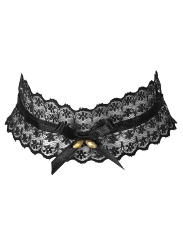 Halsschmuck aus Spitze